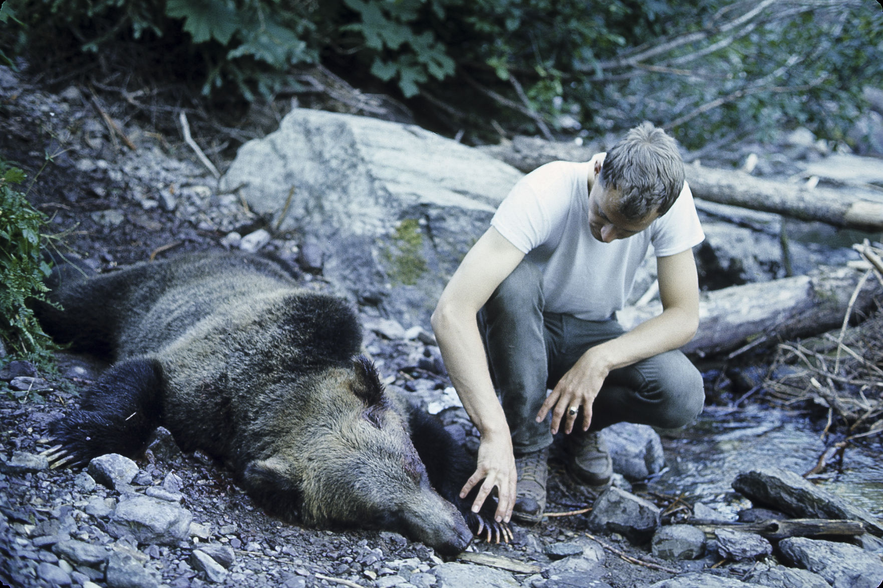 Landa with Trout Lake bear
